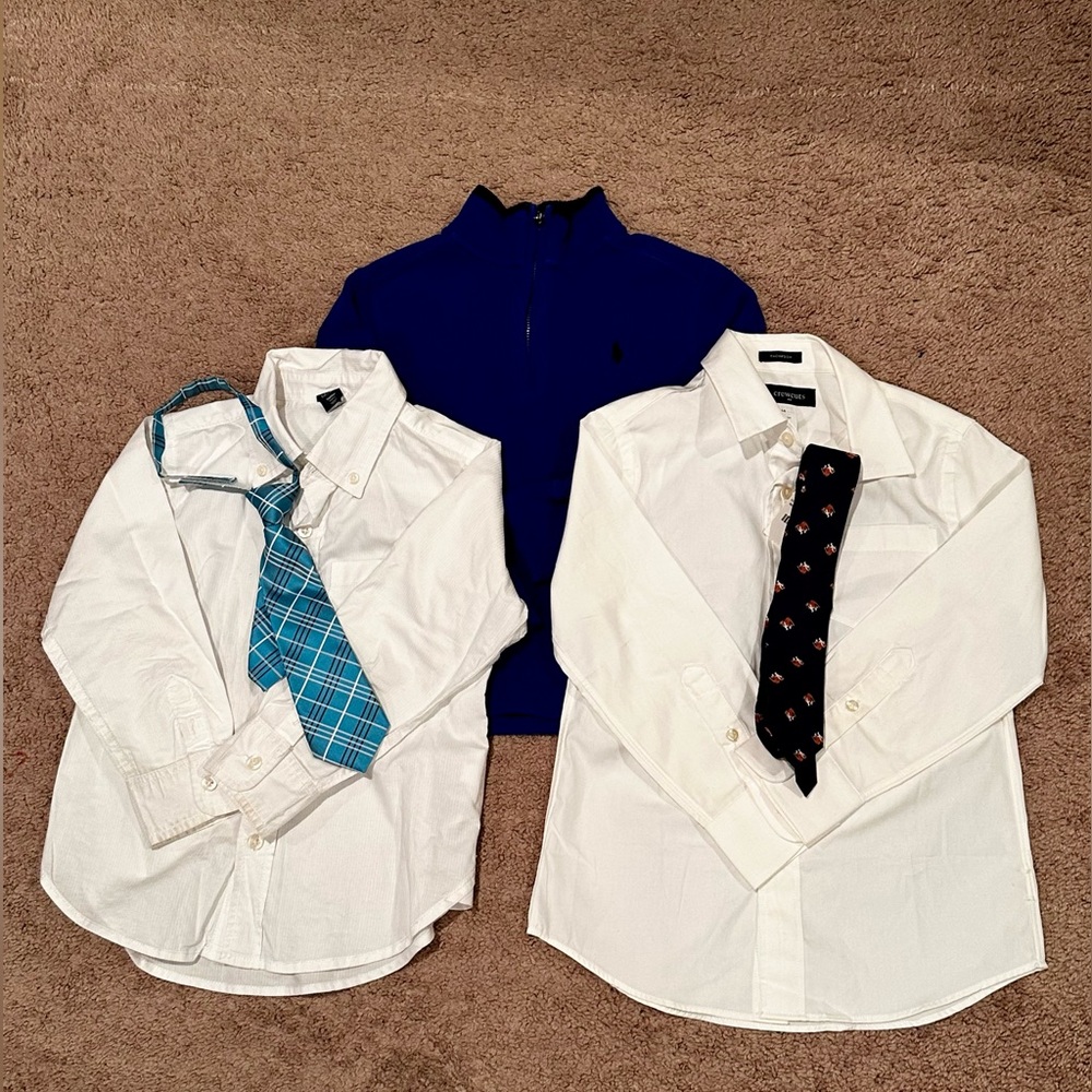 CrewCuts, BabyGap, Polo Ralph Lauren - Lot of Boys Tops + Ties